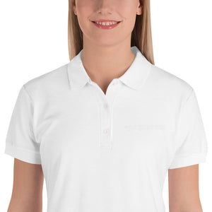 Embroidered #FlipTheSwitch Women's Polo Shirt