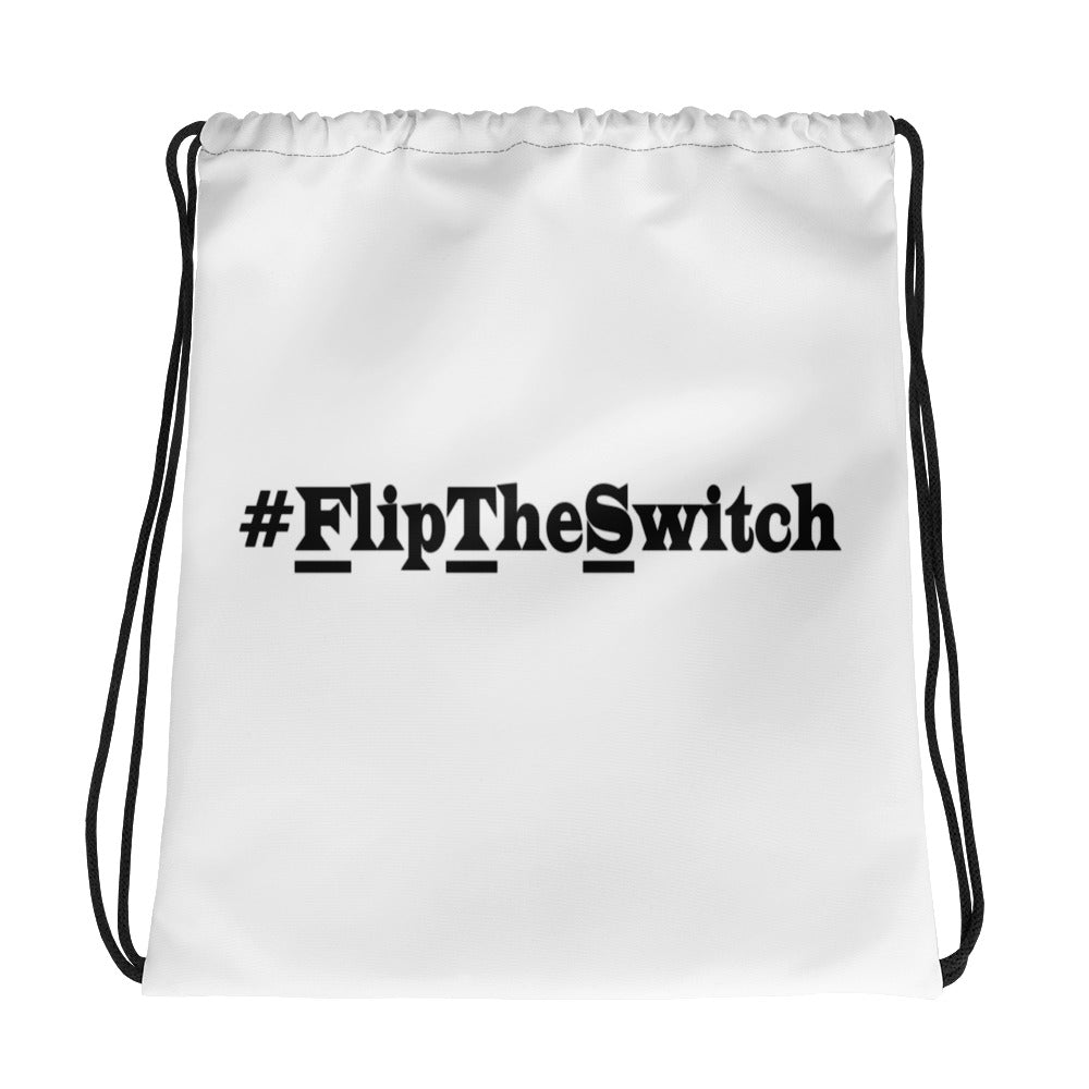 #FlipTheSwitch Drawstring bag