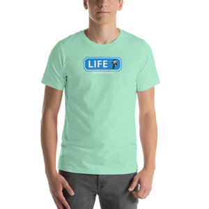Ticket To Life: Mr. Monopoly Short-Sleeve Unisex T-Shirt